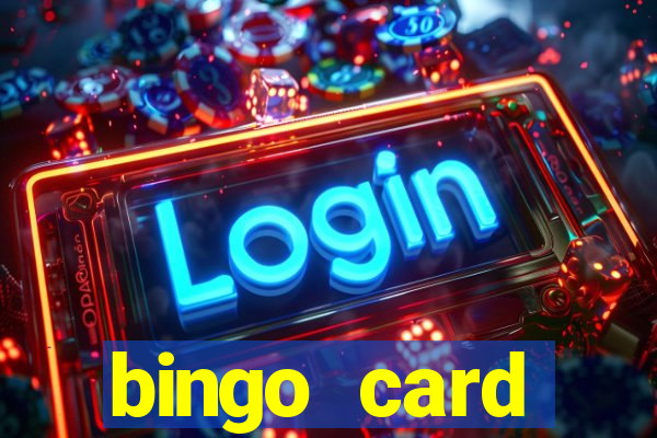 bingo card generator with pictures